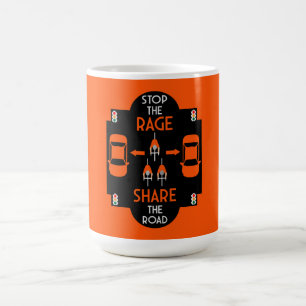 Bicycle Road Safety Color Morph Mug