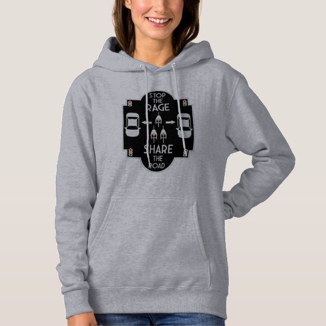 Bicycle Road Safety Hoodie (Front)