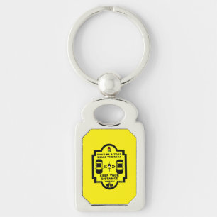Bicycle Road Safety Keychain