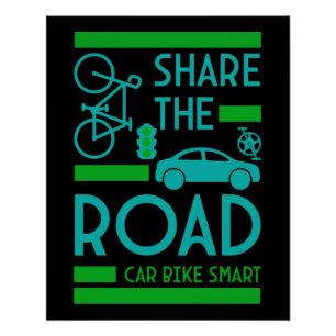 Bicycle Road Safety Poster