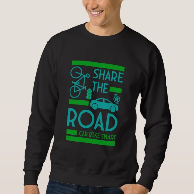 Bicycle Road Safety Sweatshirt (Front)