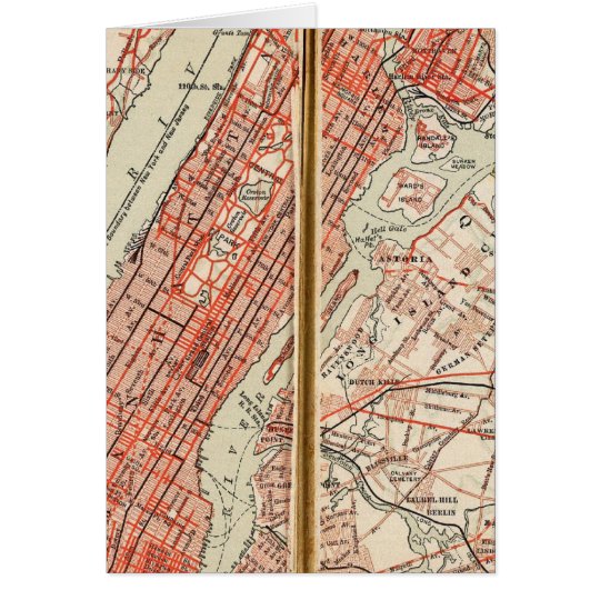 Bicycle Roads in New York and Conneticut 6 Card