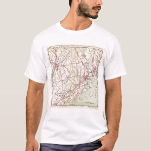 Bicycle Roads in New York and Conneticut 6 T-Shirt