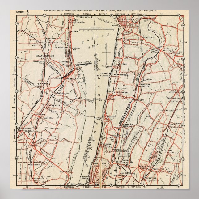 Bicycle Roads in New York and Conneticut 7 Poster (Front)