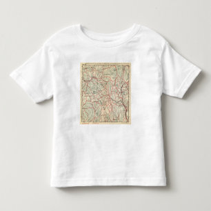 Bicycle Roads in New York and Conneticut 9 Toddler T-shirt