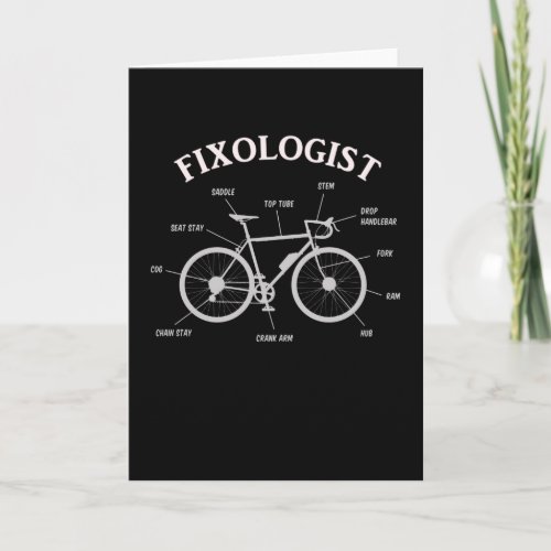 Bicycle Seller Bicycle technician funny Gift Card