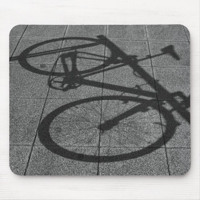 Bicycle Shadow Mousepad (Front)