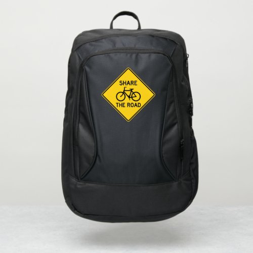 Bicycle _ Share the Road _  Port Authority Backpack