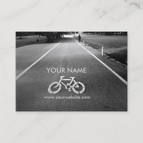 Bicycle Sign Business cards 2