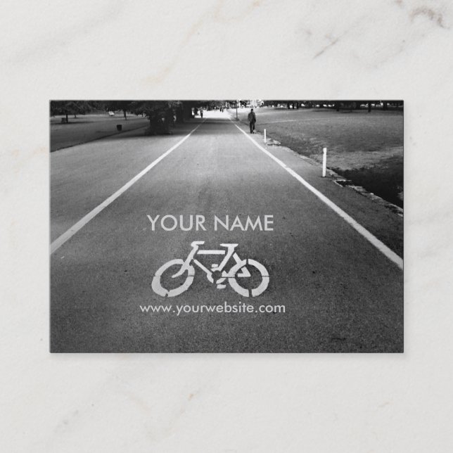 Bicycle Sign Business cards 2 (Front)