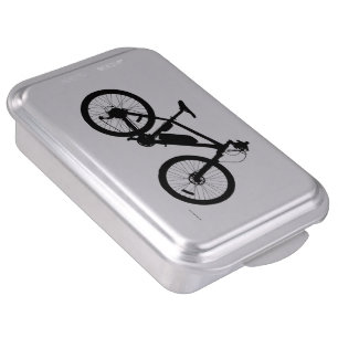 Bicycle Silhouette Cake Pan