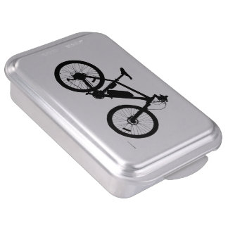 Bicycle Silhouette Cake Pan