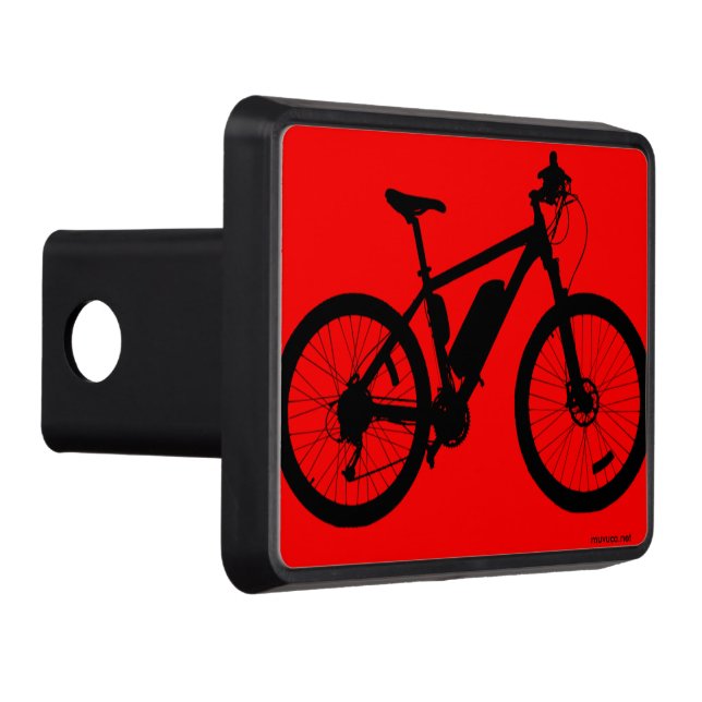 Bicycle Silhouette Hitch Cover (Right)