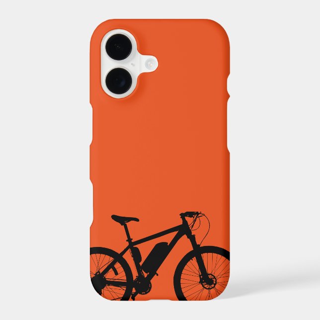 Bicycle Silhouette Iphone Case (Back)