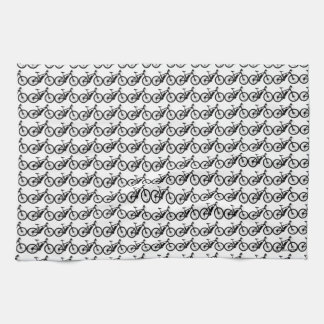 Bicycle Silhouette Towel