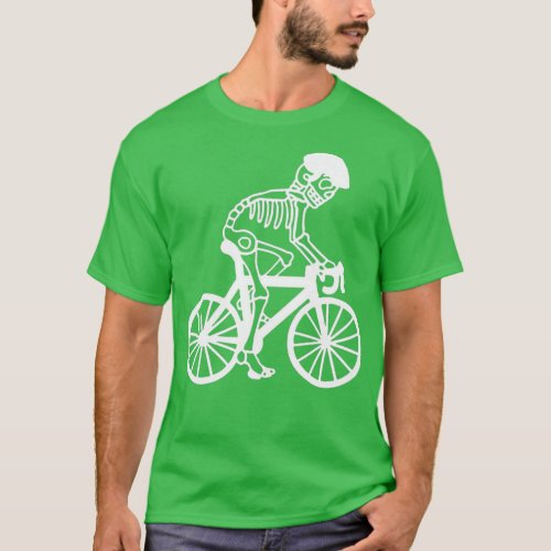 Bicycle Skeleton  T_Shirt