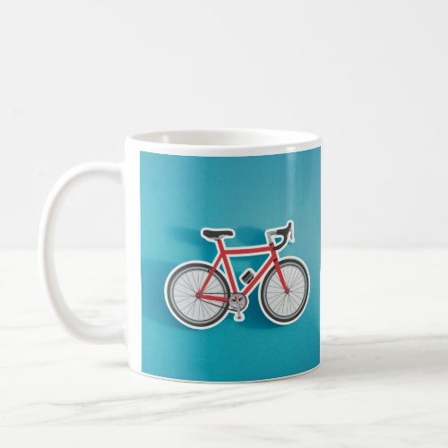 Bicycle Sticker Coffee Mug