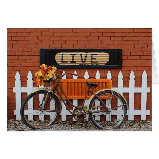Bicycle Still Life Live Cards (Front Horizontal)