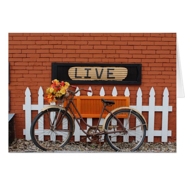 Bicycle Still Life Live Cards (Front Horizontal)
