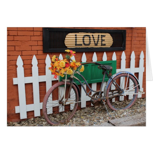 Bicycle Still Life Love Cards (Front Horizontal)