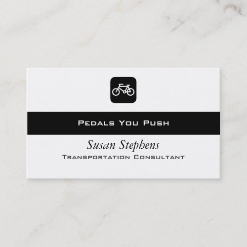Bicycle Symbol Business Card Templates