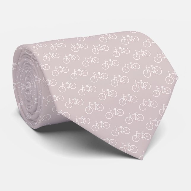 Bicycle Ties. Neck Tie (Rolled)
