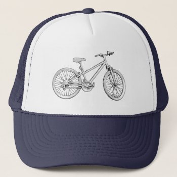 Bicycle Trucker Hat by Impactzone at Zazzle