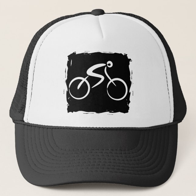 Bicycle Trucker Hat (Front)