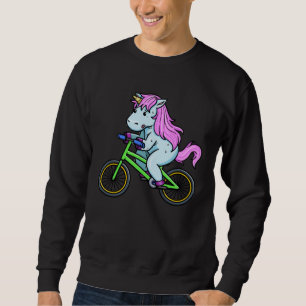 Bicycle unicorn sweatshirt