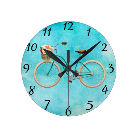 Bicycle Wall Clock | Zazzle.com