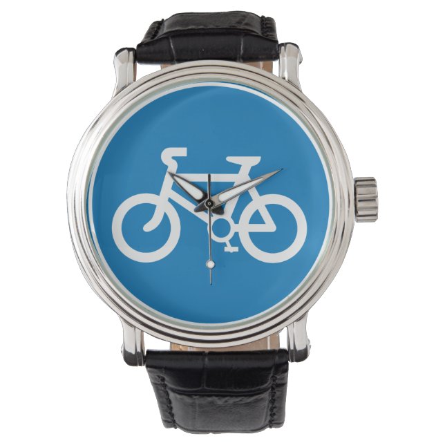 Bicycle Warning Sign Watch (Front)