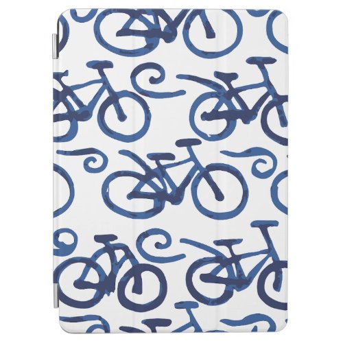 Bicycle water color pattern iPad air cover