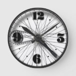 Bicycle Wheel Wall Clock at Zazzle