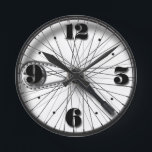 bicycle wheel wall clock<br><div class="desc">bicycle wheel wall clock</div>