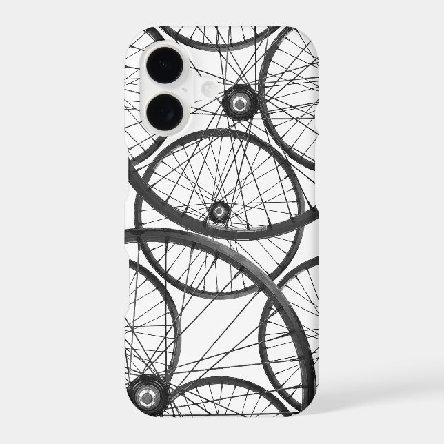 bicycle wire wheel iphone case (Back)