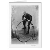 Bicycle with Large Front Wheel (Front)