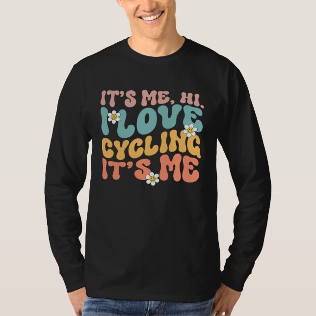 Bicycle  Women Girls Love Bike Cycle Cyclist T-Shirt (Front)