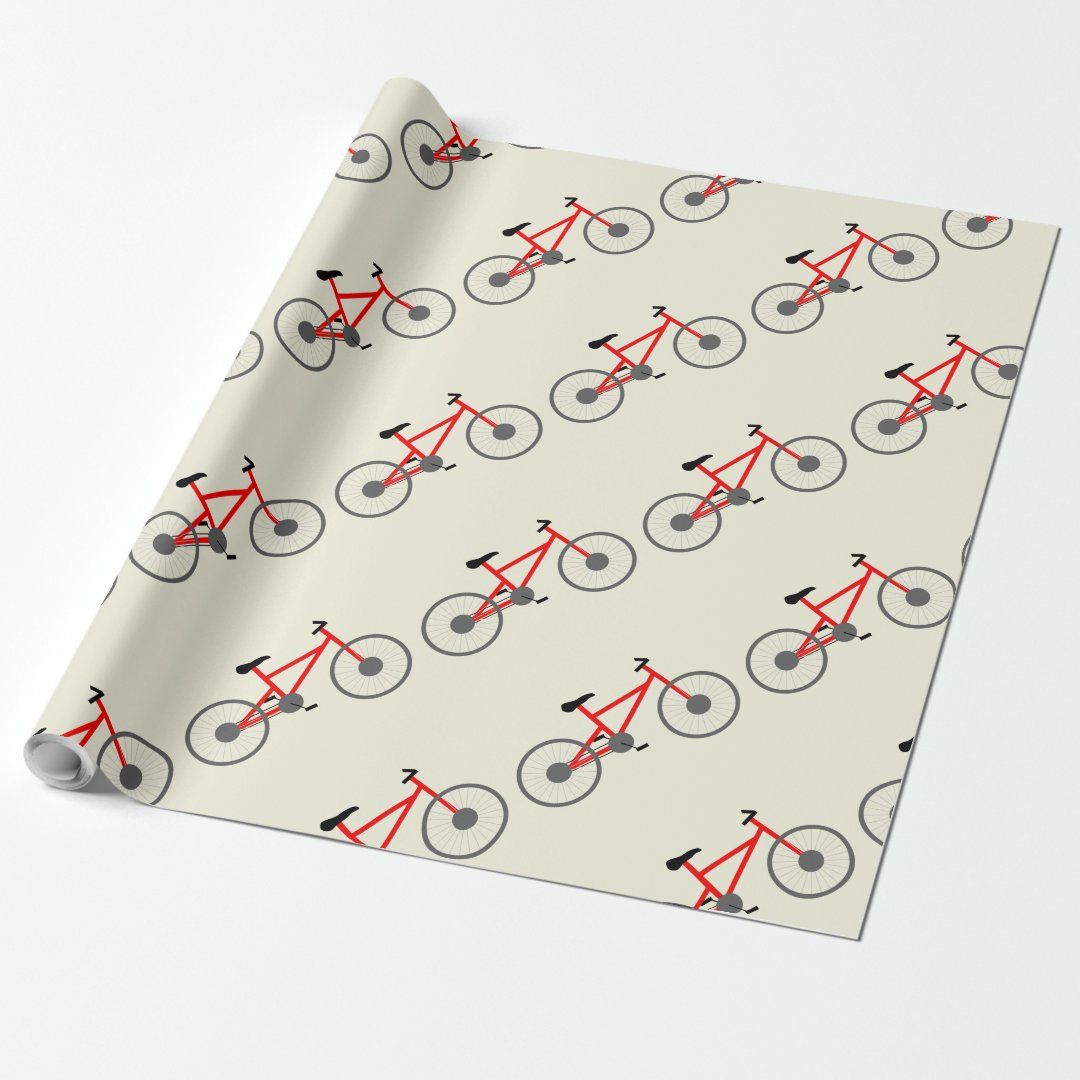 Bicycle Wrapping Paper Zazzle