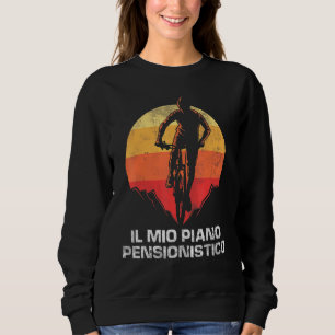 Bicycle Wrist  Retired Bike Sunset Bicycle Sweatshirt