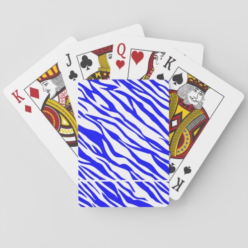 Bicycle x Katzsmooth Bluewhite borderless deck Poker Cards