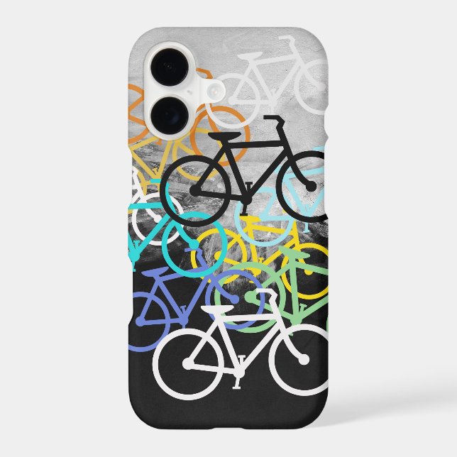 Bicycles Abstract Iphone Case (Back)