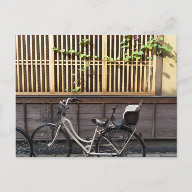 Bicycles: Asakusa, Tokyo Postcard (Front)