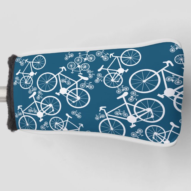 Bicycles Big and Small Golf Head Cover (Front)