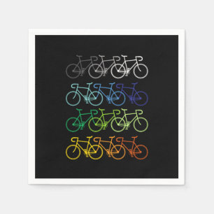 Bicycles Bikes Bike Biker Biking Cycling Cyclist G Napkins