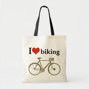 bicycles, bikes, love bike tote bag