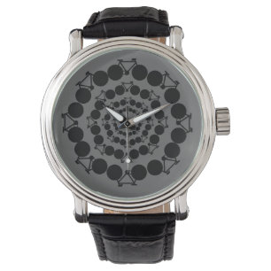 Bicycles Black Elegant Watch