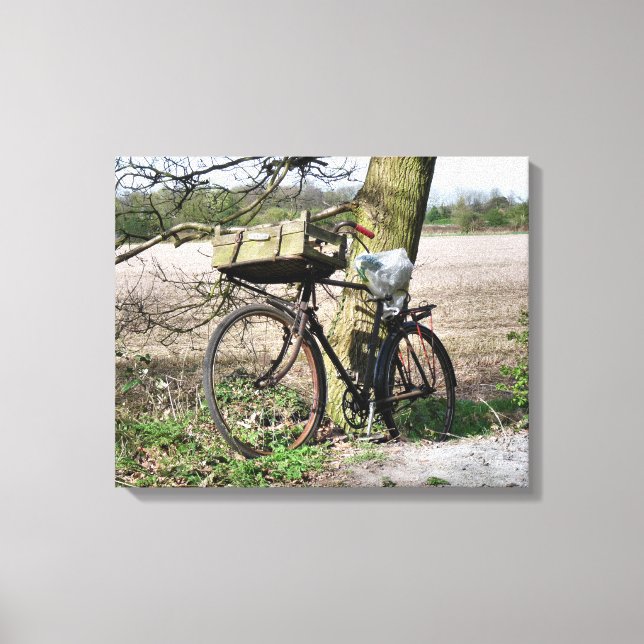 BICYCLES CANVAS PRINT (Front)