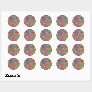 Bicycles Classic Round Sticker