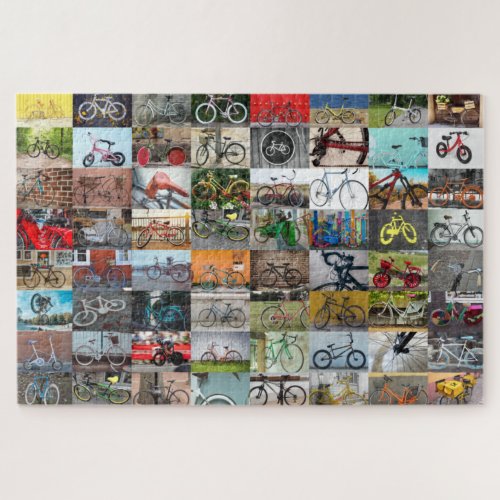 Bicycles Cycling Jigsaw Jigsaw Puzzle