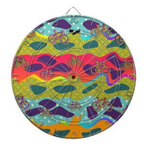 Bicycles Fun Novelty Dart Board
